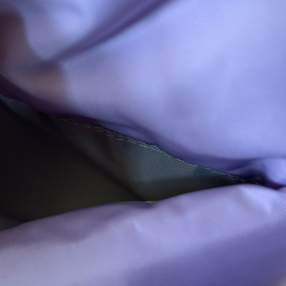 Adidas Women's Quilted All Me 3 Tote Powder Purple Plum Bag Puffy Travel NEW - Picture 7 of 10